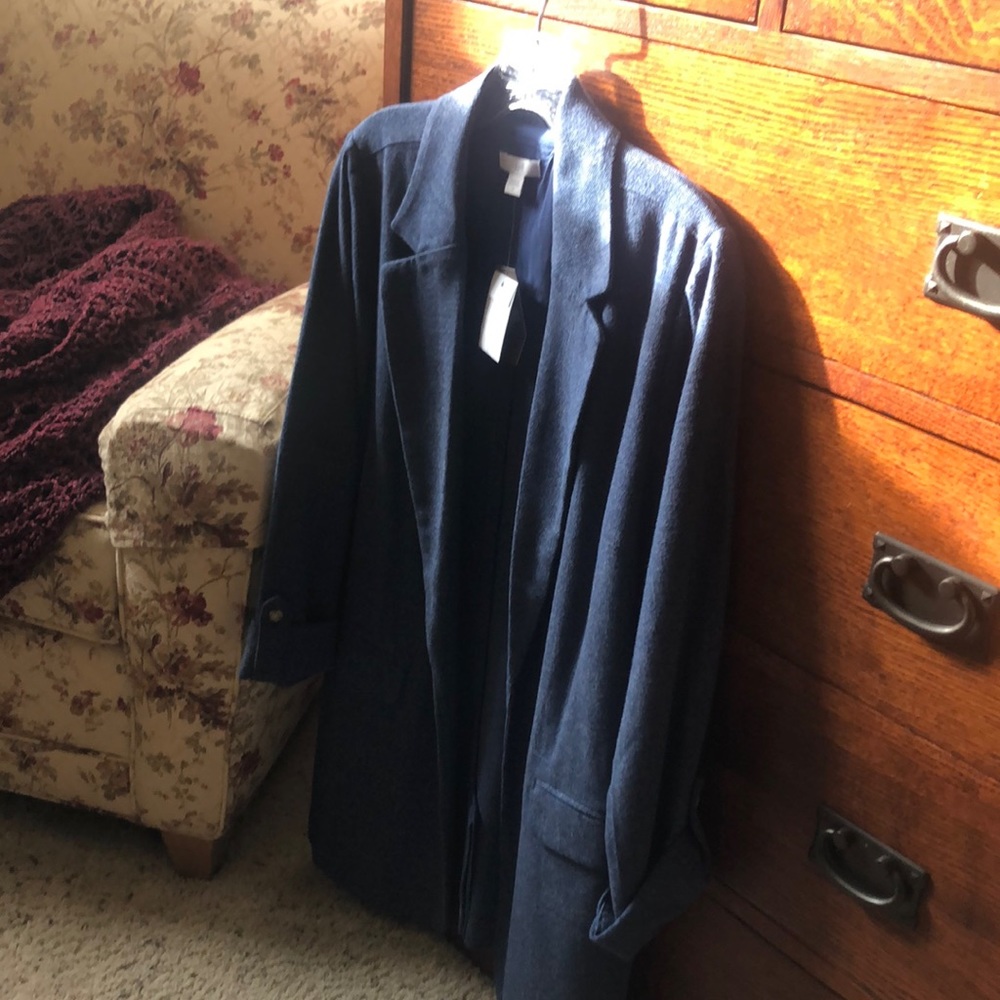 NWT J Jill lightweight jacket…. Roll up sleeves